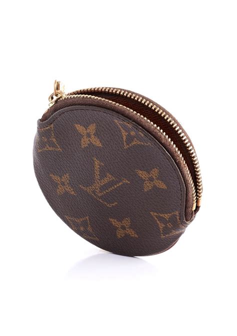 porte monnaie louis vuitton rond|louis vuitton pouch wristlet.